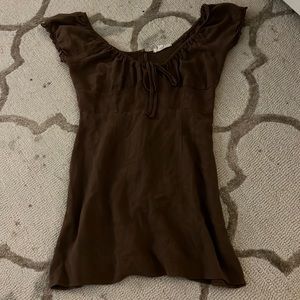 Brown Dress